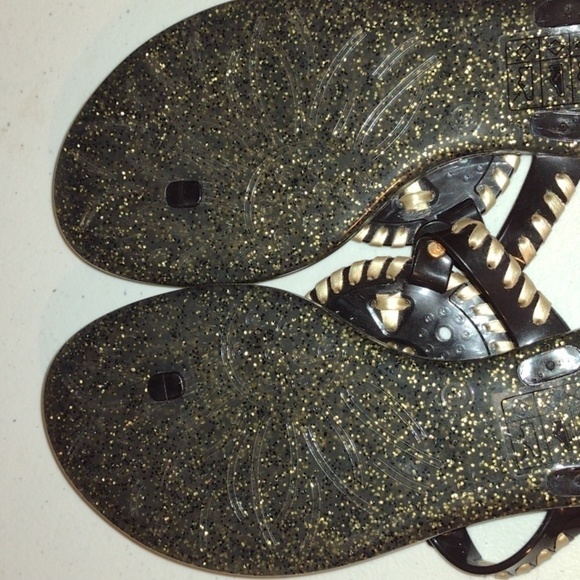 Jack Rogers Georgia slippers sparkly soles size 9 - Picture 2 of 7